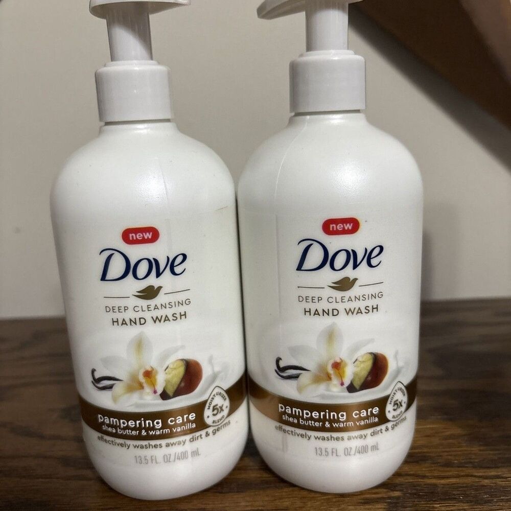 Dove Deep Cleansing Pampering Care Hand Wash, Shea Butter Vanilla, Discontinued